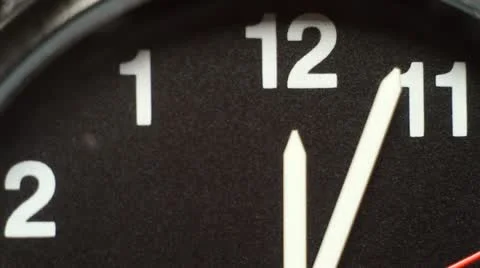 Anti clock Stock Footage 20447978