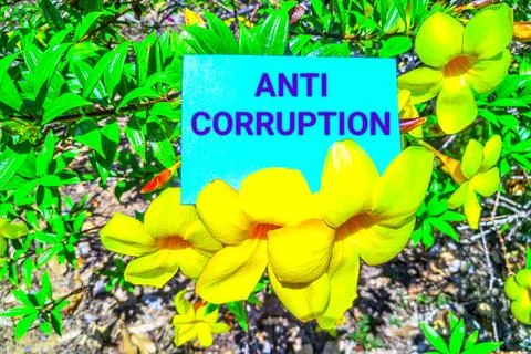 Anti corruption concept  Stock Photos