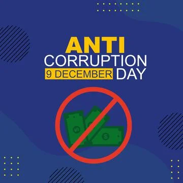 ANTI-CORRUPTION-DAY Stock Illustration