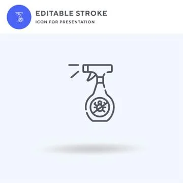 Anti Flea icon vector, filled flat sign, solid pictogram isolated on white, logo Stock Illustration