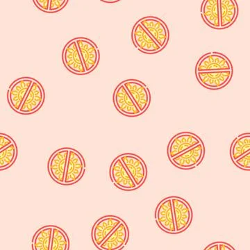 Anti glare vector seamless pattern 스톡 일러스트