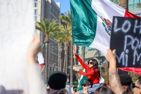 Anti-Ice Protest Stock Photos
