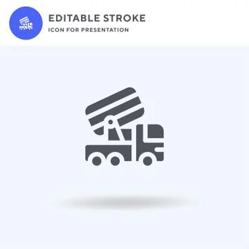 Anti icon vector, filled flat sign, solid pictogram isolated on white, logo Stock Illustration