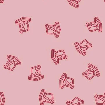 Anti scratch coating line seamless pattern Stock Illustration