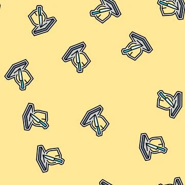 Anti scratch coating vector seamless pattern イラスト素材