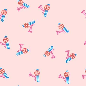 Anti scratch surface vector seamless pattern 스톡 일러스트