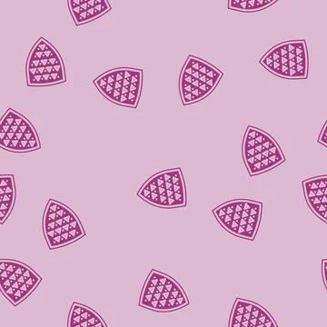 Anti slip base glyph vector seamless pattern Illustrazione stock