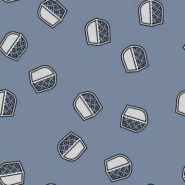 Anti slip base vector seamless pattern Illustrazione stock