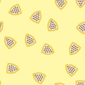 Anti slip base vector seamless pattern Illustrazione stock