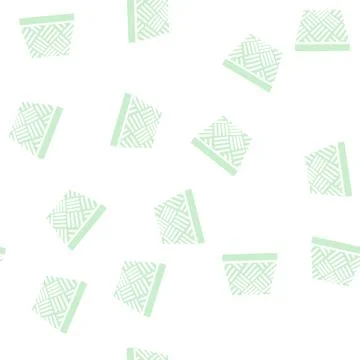Anti-slip flooring glyph vector seamless pattern Stock Illustration