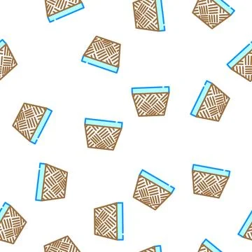 Anti-slip flooring vector seamless pattern Stock Illustration