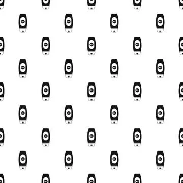 Anti sun cream pattern seamless vector Stock Illustration