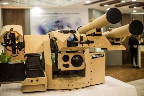 Anti-tank installation Stock Photos