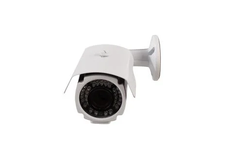 Anti-theft system installation camera . concept of protection and security Foto stock