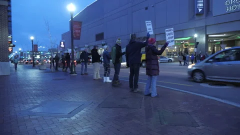 Anti Trump Protest Видео 132653981