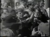Anti-Vietnam War Protesters Storm Pentagon 1967 Stock Footage