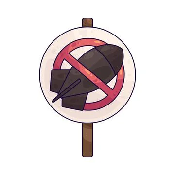 Anti war illustration Illustrazione stock