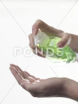 Antibacterial soap Stock Photos