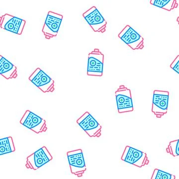 Antibacterial soap vector seamless pattern イラスト素材