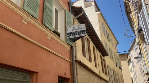 Antibes, Old Town Stock Footage 199433416