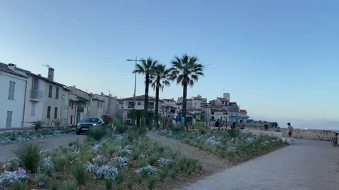 Antibes Ramparts Stock Footage 198231413
