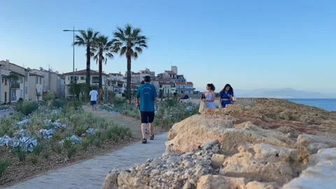 Antibes Ramparts Stock Footage 198235091