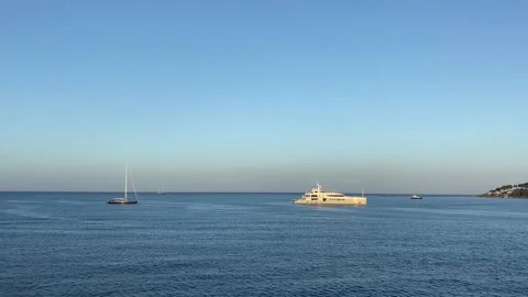 Antibes Yachts Stock Footage 198237218