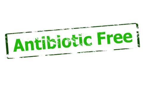 Antibiotic free Stock Illustration