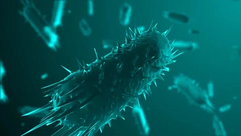 Antibiotic resistant disease pathogen virus bacteria infection 스톡 동영상 280060613