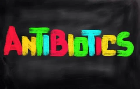 Antibiotics Concept Stock Illustration