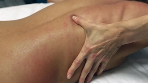 Anticellulite massage Stock Footage 96052355