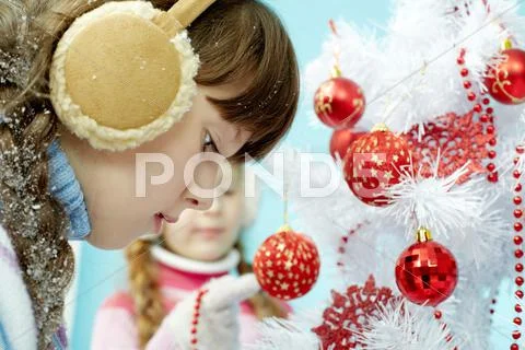 Anticipating Christmas Stock Photos