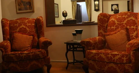 Antics in the vintage Home Stock Footage 288644426