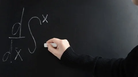 Antiderivative and derivative. Stock-Footage 71559447