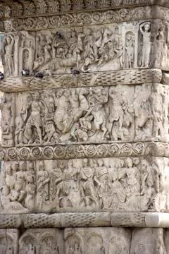 Antient relief Stock Photos