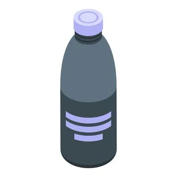Antifreeze bottle icon isometric vector. Car repair Stockillustratie