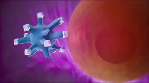 Antigen Presenting Cell 3d anatomy Stock Illustration