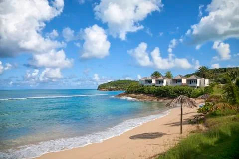 Antigua beach Stock Photos