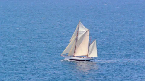 Antigua Classic Sailing Week 2013 4 動画素材 24477164
