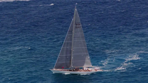 Antigua Classic Sailing Week 2013 7 Stock Footage 24489671