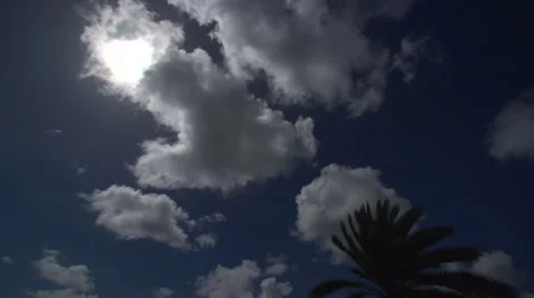 Antigua Dark Sky Timelapse Video stock 49775541