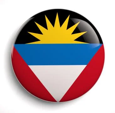 Antigua flag Stock Illustration
