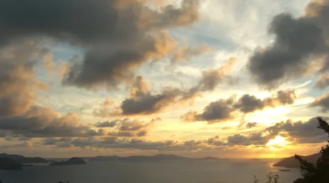 Antigua Sunset Stock Footage 931034