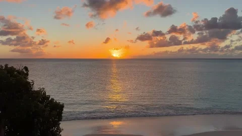 Antigua Sunset Stock Footage 239101154