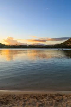 An Antiguan Sunset Stock Photos
