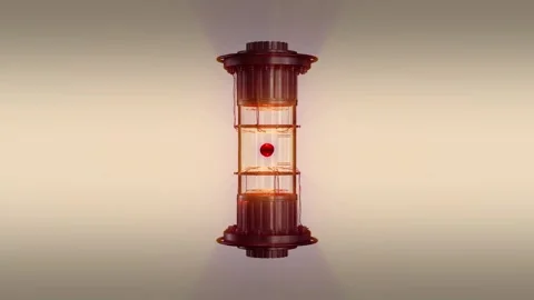 Antimater Red Matter Capsule 2 Stock Footage 265010427