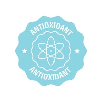 Antioxidant design logo template vector illustration Stock Illustration