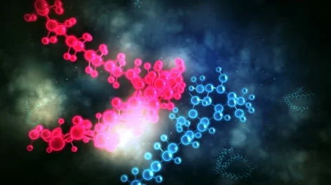 Antioxidant molecule 스톡 동영상 20452901