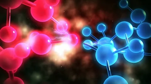 Antioxidant molecule Stock Footage 20452914