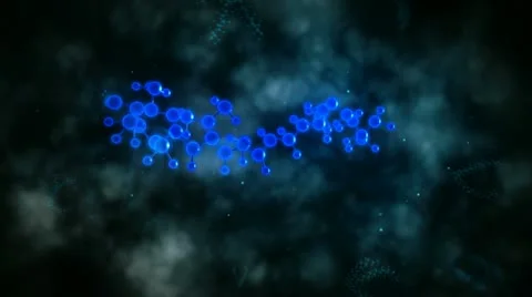 Antioxidant molecule 스톡 동영상 20452941